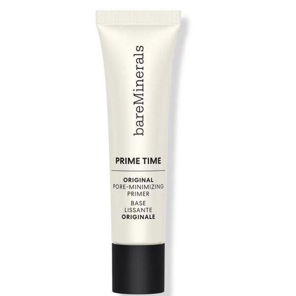 BAREMINERALS PRIME TIME ORIGINAL PORE-MINIMIZING PRIMER NEW FULLSZ - Picture 1 of 5